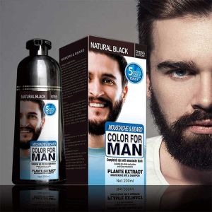 Mokeru Magic Beard Coloring Shampoo For Men