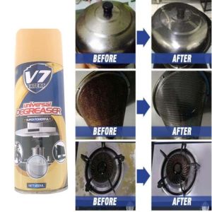  V7 Expert Universal Degreaser is 450ml, Used for Ovens, Hoods, Pots, Pans, Grill and even Mechanical Parts