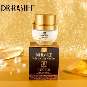DR.RASHEL Skin Care 24K Gold Collagen Whitening Cream Moisturizing Lightening Brighten Spot Day Cream Nourishing Face Cream