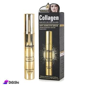 Serum under the eyes with collagen extract