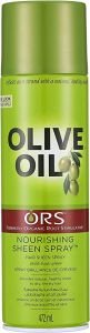 Gety and glossy hair with olive oil from ORS