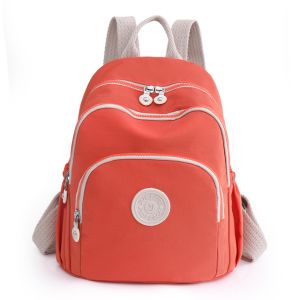 Small women's backpack - orange